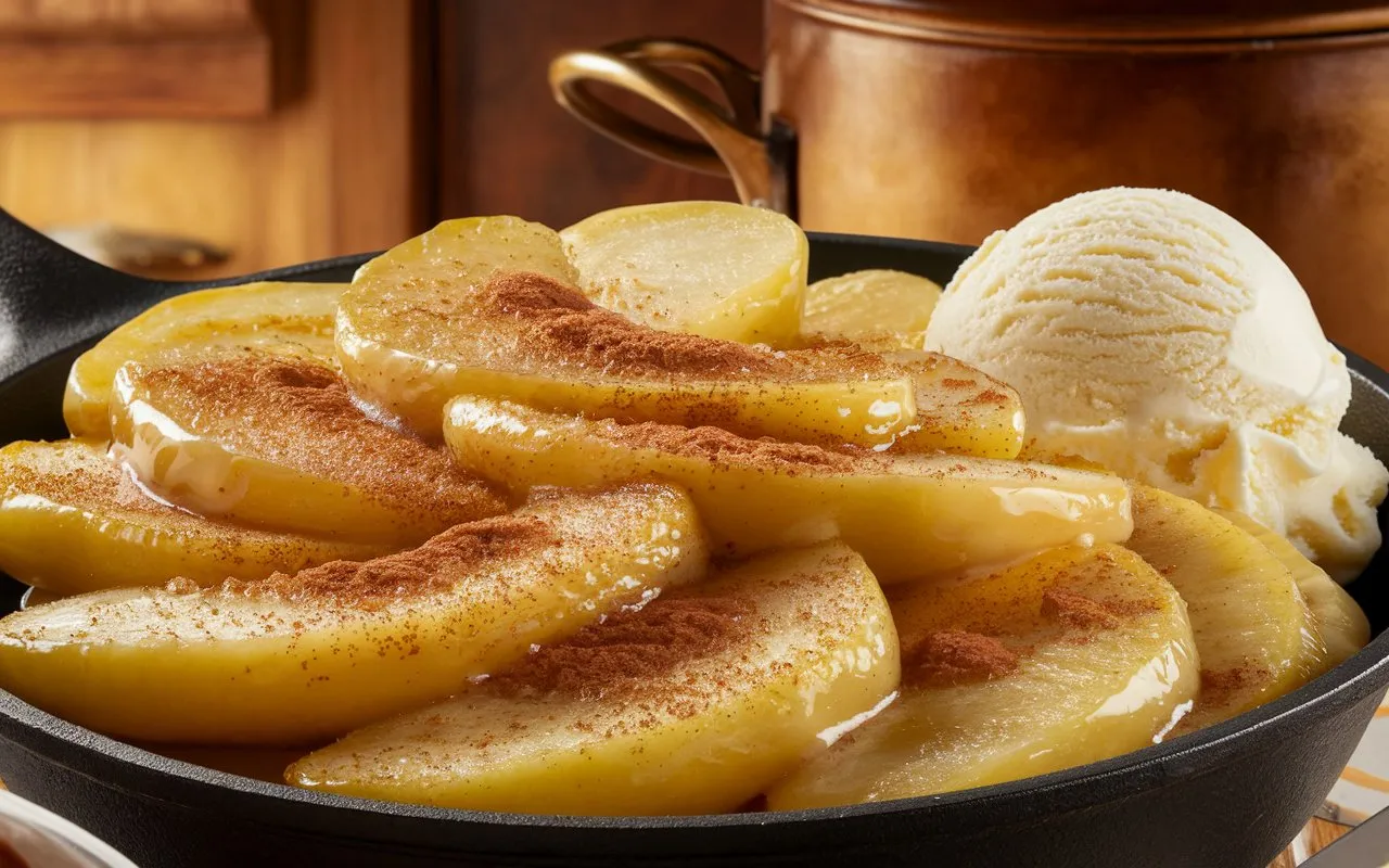 fried apples recipe