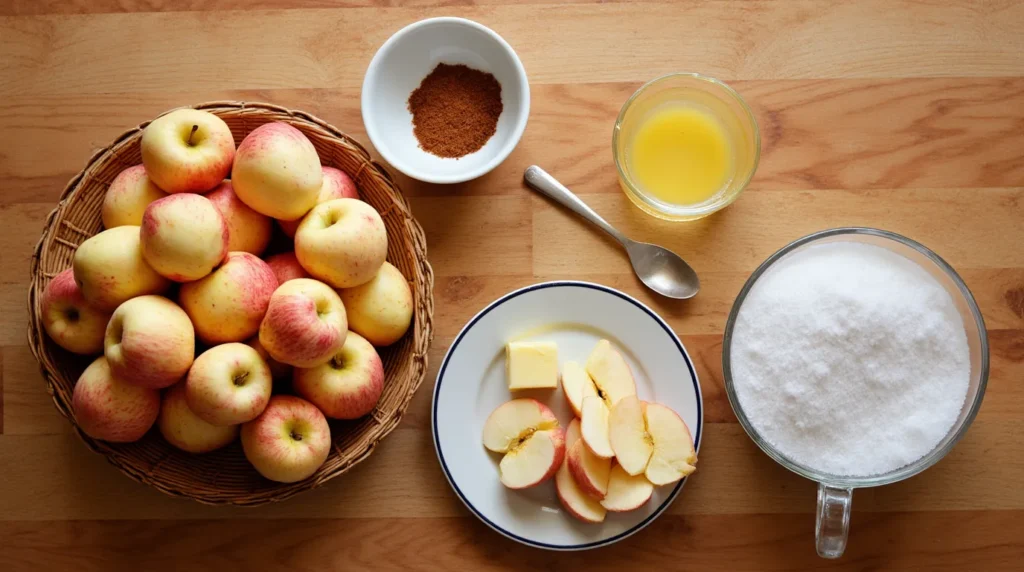 realistic_display_of_fried_apple_recipe_ingredients-_fresh_apples_cinnamon