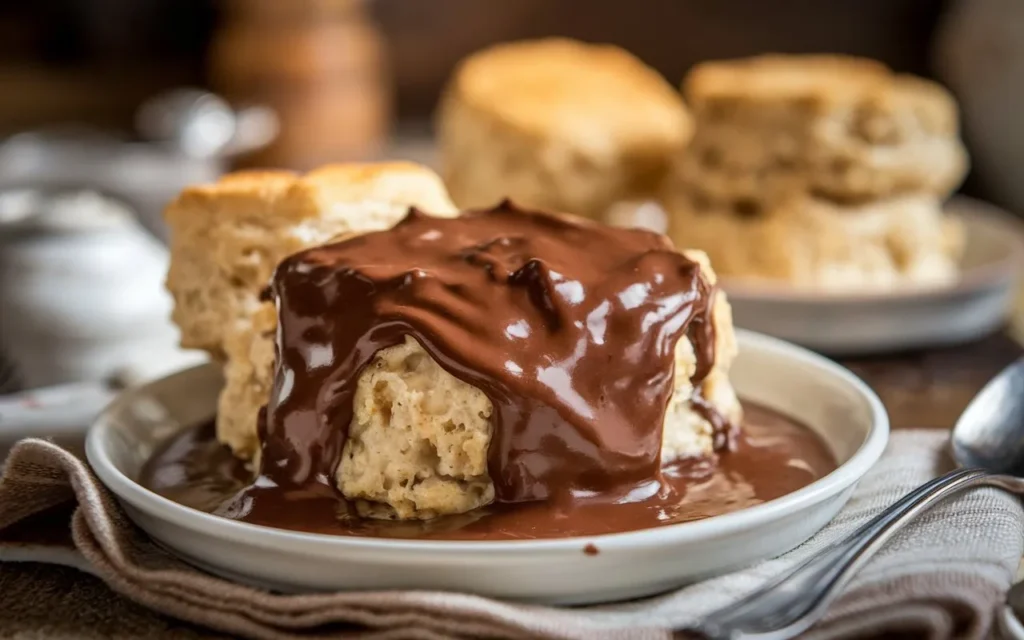 a-photo-of-a-southern-chocolate-gravy recipe